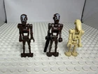 Lego  2 Commando Droid Minifigure Dark Brown And Regular Droid  Star Wars