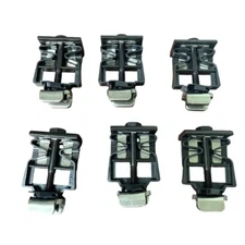 6 New Open Box Pegasus Solar PRS Z23-3 Black Panel Multi-Clamps Mids Ends