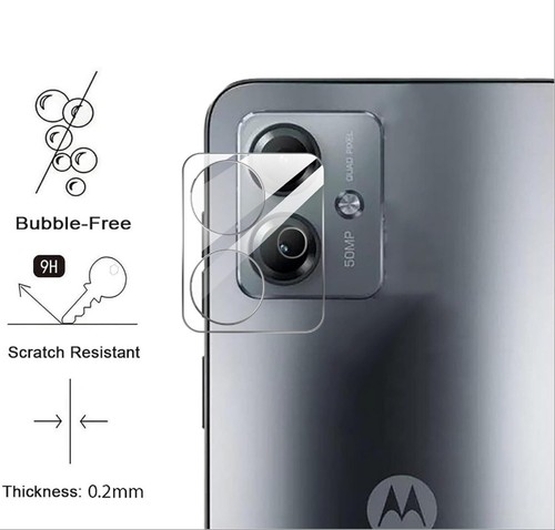 Pour Motorola G35 G55 E14 G84 G85 G05 G15 E15 Caméra Lentille Verre Trempé Coque - Photo 9 sur 12