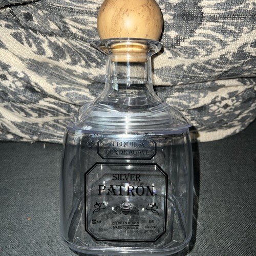 Large Patron Tequila Cocktail Shaker Set (32 Oz) 3 Piece Set. 9.5 Inch