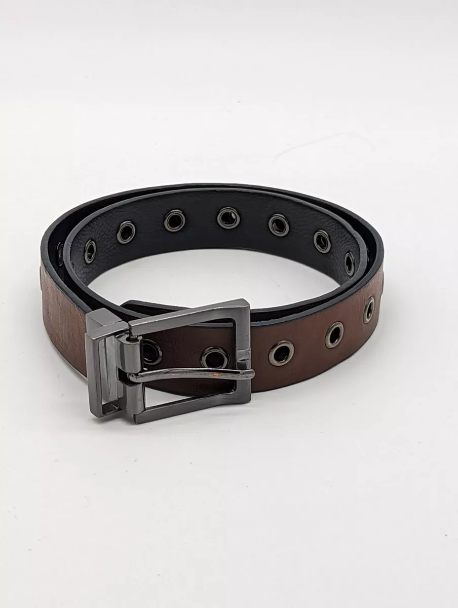 Reversible Bonded Leather Belt