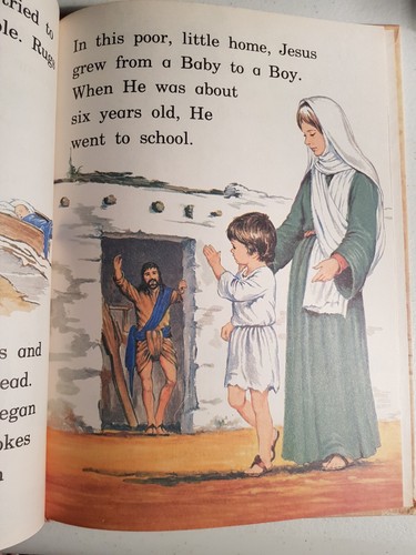 Now You Can Read Bible Stories Book - The Childhood Of Jesus 1983 HC Elaine Ife - Imagen 4 de 5