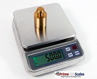 15lb x 0.0005lb Digital Washdown Scale, Kitchen Scale, Portion Control Scale 