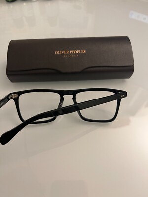 Oliver Peoples Bernardo-R 51mm Optical Frames in Black Bruno