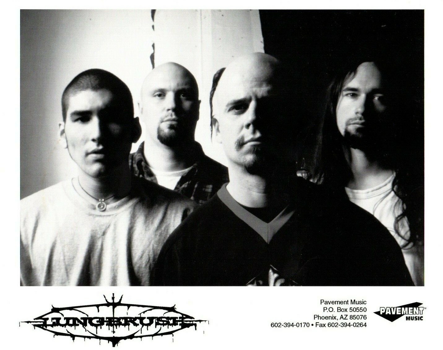 Lungbrush Band Promo Photo Chicago Metal Pavement Records Old School New School Ebay