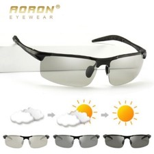 Aluminum HD Polarized Photochromic Sunglasses Men Glasses Driving Sports Eyewear 15