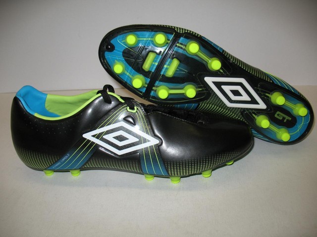 Umbro GT Pro-A HG Hard Firm Ground Soccer Shoes Cleats Black White Mens 11.5 | eBay