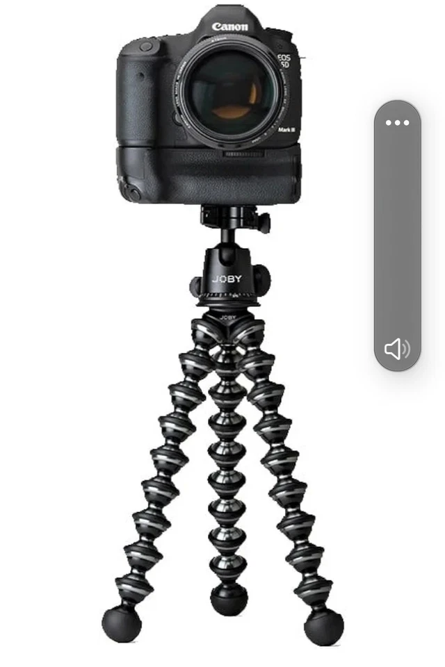 JOBY GorillaPod Focus and Ballhead X Bundle Black/Gray Up To 5 kG  / 11 Lbs!!!  - Image 3 of 4