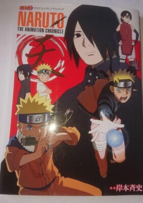 NARUTO Masashi Kishimoto Art Book anime NARUTO THE ANIMATION CHRONICLE ten