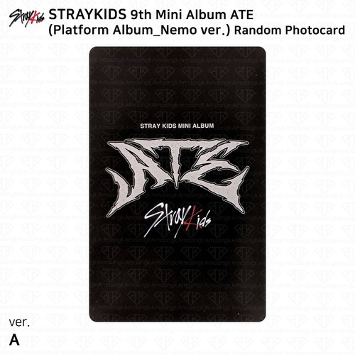 Stray Kids 9th Mini Album ATE Platform Nemo ver Official Photocard Chk Chk Boom - Picture 58 of 92
