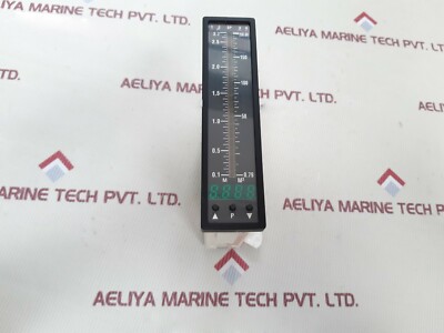 Texmate fl-b101d40 bargraph meter digital reading 0.7-206.6