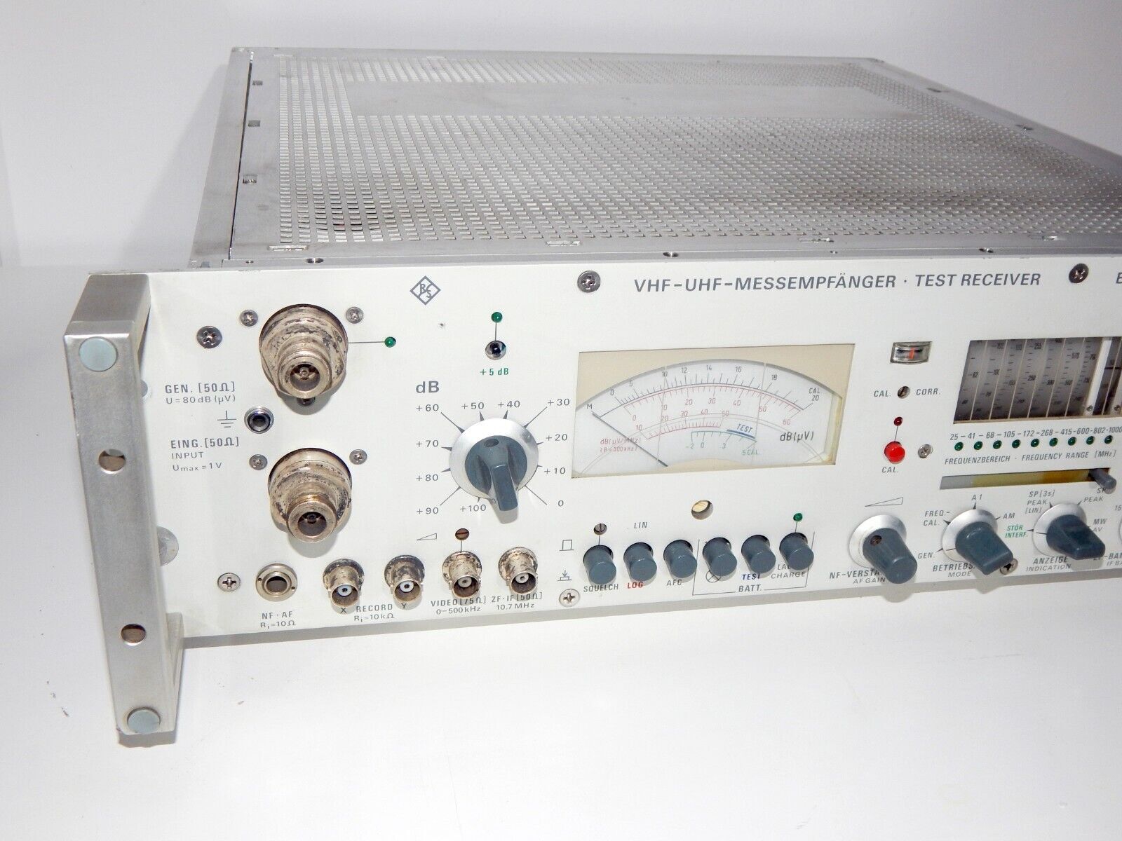 Rohde & Schwarz VHF-UHF test receiver ESU 2 rack mount | eBay