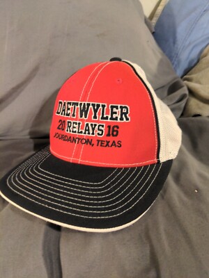 Pacific Headwear- 2016 Daetwyler relays Jourdanton, TX baseball cap hat
