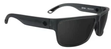 Spy Optic ROCKY Sunglasses - Matte TRANSLUCENT GUNMETAL / Happy Gray POLAR NEW