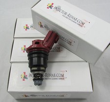 Cleaned Tested Jecs Oem Fuel Injector Set 4 Sr20de 2.0l Ka24de 2.4l Nissan