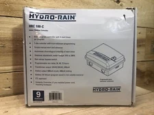 Hydro-Rain Indoor/Outdoor Irrigation Controller & Timer 9 Stations HRC-100C New