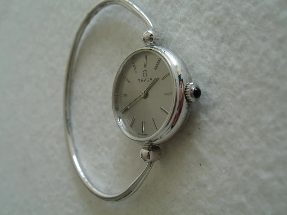 RELOJ SUIZO REVUE PULSERA VINTAGE NUEVO AÑOS 60 Foto 3 de 4