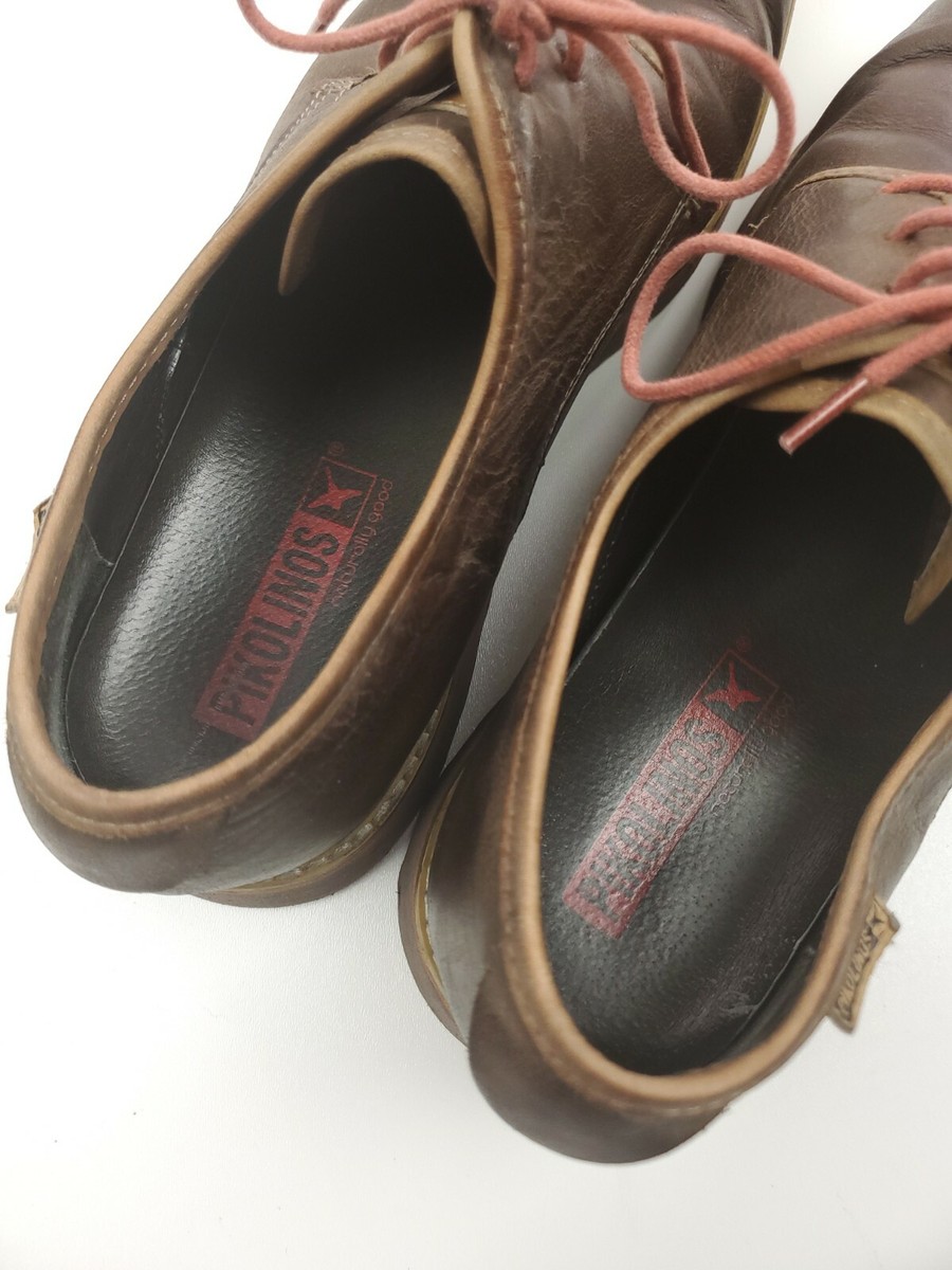 Pikolinos Light Mens Glasgow Oxford Shoes Brown Round Toe  display picture 3