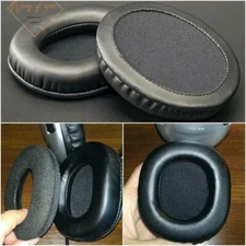 Oval Ellipse Egg Shape Soft Leather Ear Pads Foam Cushion For Koss UR29 Headset