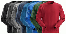 Snickers 2810 Plain Crew Neck Sweatshirt Jumper