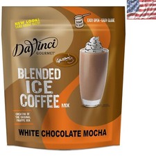 Delightful White Chocolate Mocha Blended Iced Coffee Mix - Instant 3 lbs