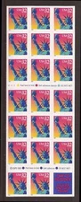 1997 32c Statue of Liberty, SA, Booklet of 20 Scott 3122 Mint F/VF NH