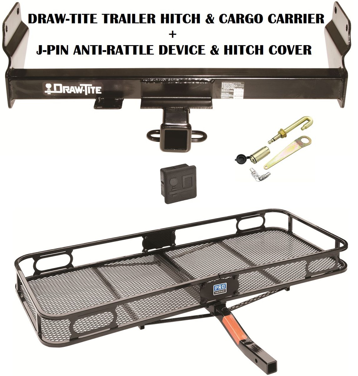 Trailer Hitch For 11-21 Jeep Grand Cherokee 22-23 WK w Cargo