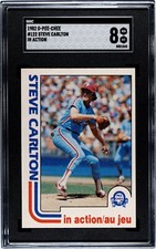 1982 OPC baseball 122 HOF Steve Carlton