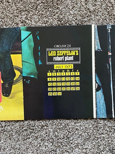3-1970s Mini-Poster~Vintage Circus Magazine Pinup: 21"x16" - Picture 11 of 12