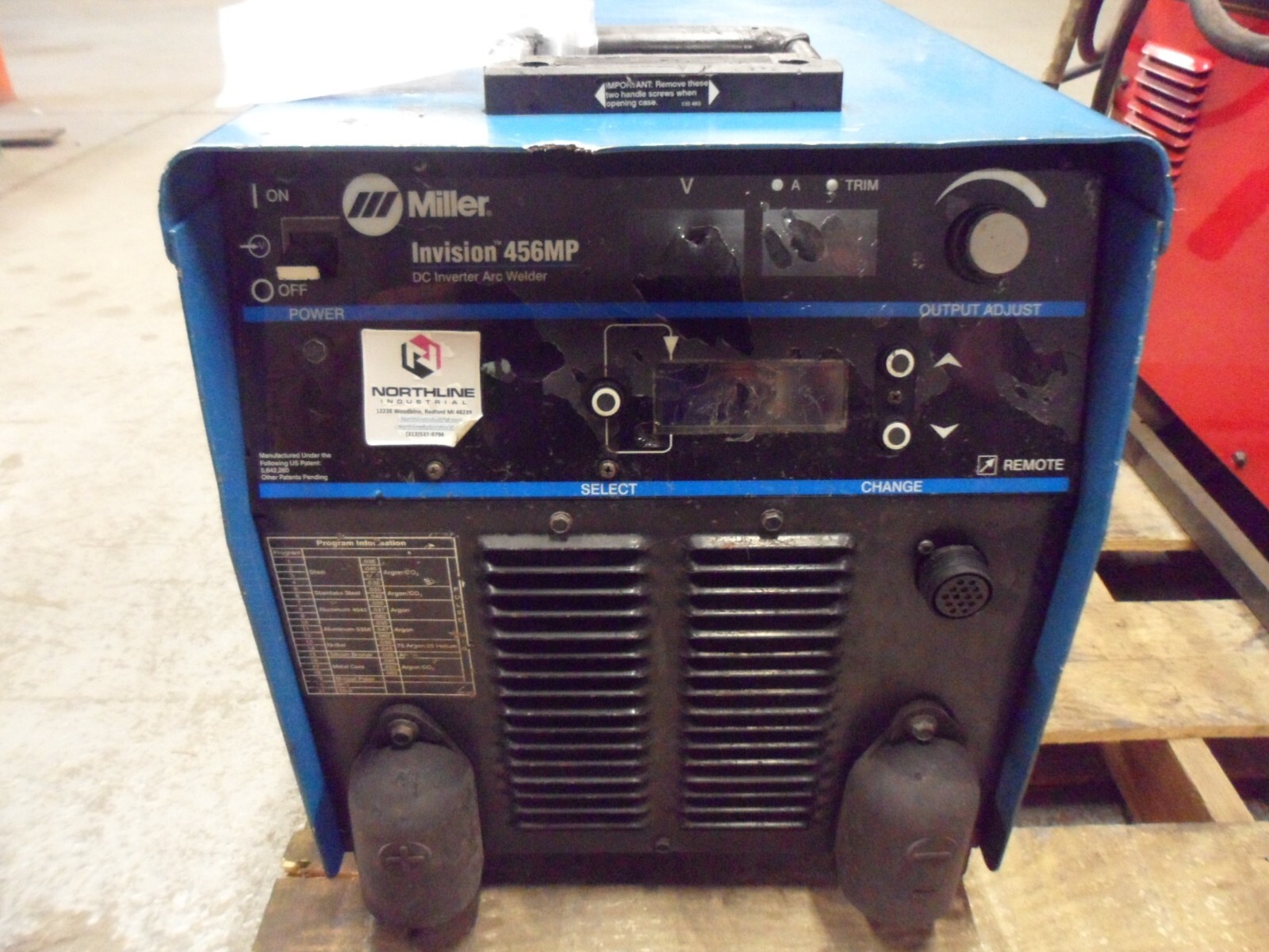 Miller 456 Invision Miller 903725 Invision 456MP Welder / Refurbished and Tested / 30 Days ...
