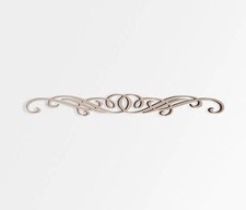 Wooden shape Scroll Decorative, Wall Art, Home Decor, Wall Hanging, Unfinished