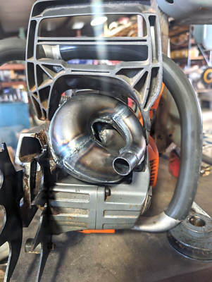 Husqvarna 266 Xp Chainsaw Ported Dual Port Muffler Exhaust For ...