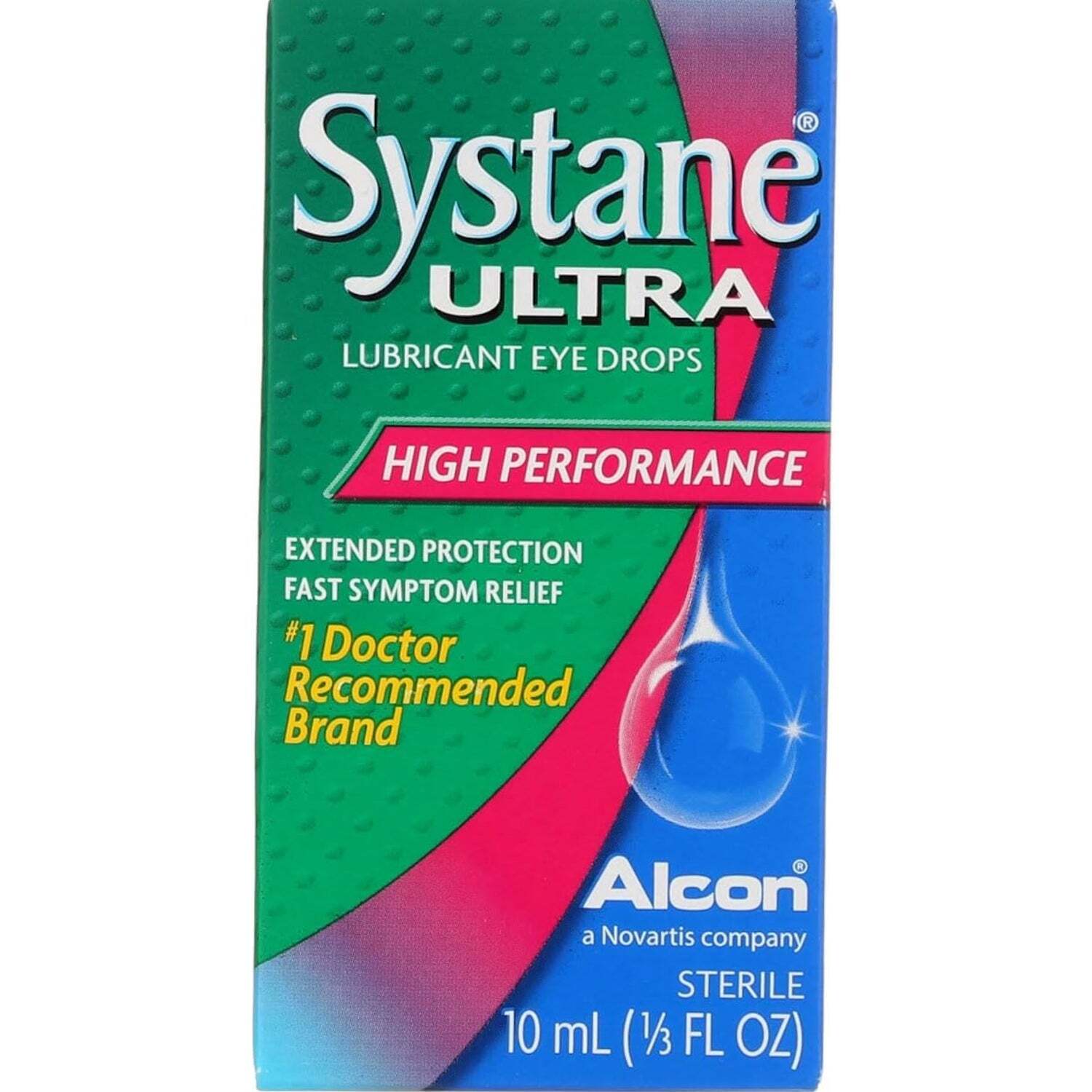 Systane - Глазные капли со сверхвысокой эффективностью - 3 флакона по 10 мл Здравоохранение 191590₽