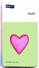 Double Layered Heart Quickutz Thin Metal Die KS-0001 NEW