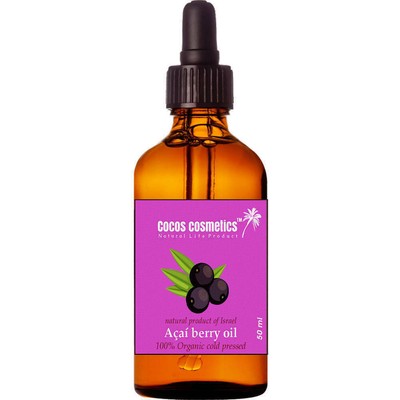 Veganes brasilianisches Acai-Beeren-Gesichtshaaröl, starkes Antioxidans,...