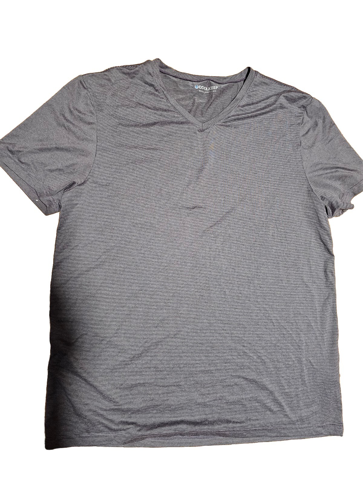 Coolkeep Mens T Shirt Size L Crew Neck Short Sleeve Comfort Top purple