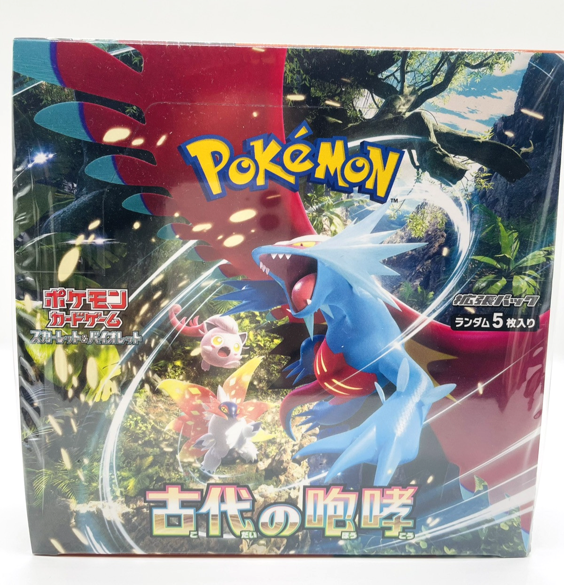 Pokemon Card Scarlet Violet Ancient Roar Booster SEALED Box SV4K