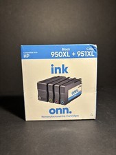 ONN HP 950XL/951XL High Yield Inkjet Cartridges 4-Pack
