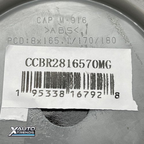 Black Rhino Matte Gunmetal (M916) Wheel Center Cap CCBR2816570MG - Picture 3 of 3