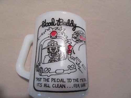 Fire King Good Buddy Kaffeetasse Becher Made in USA - Bild 7 von 9