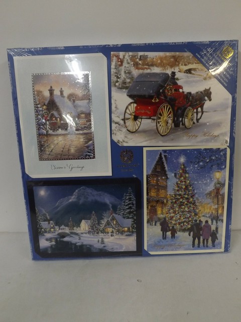 Burgoyne Whimsical Christmas Cards-40-count-Blue-NEW-2002060 | eBay