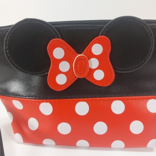 Bolso Estuche Bolso con Lazo a Lunares Negro Rojo y Blanco Inspirado en Dibujos Animados Maquillaje/Cosméticos - Imagen 2 de 17