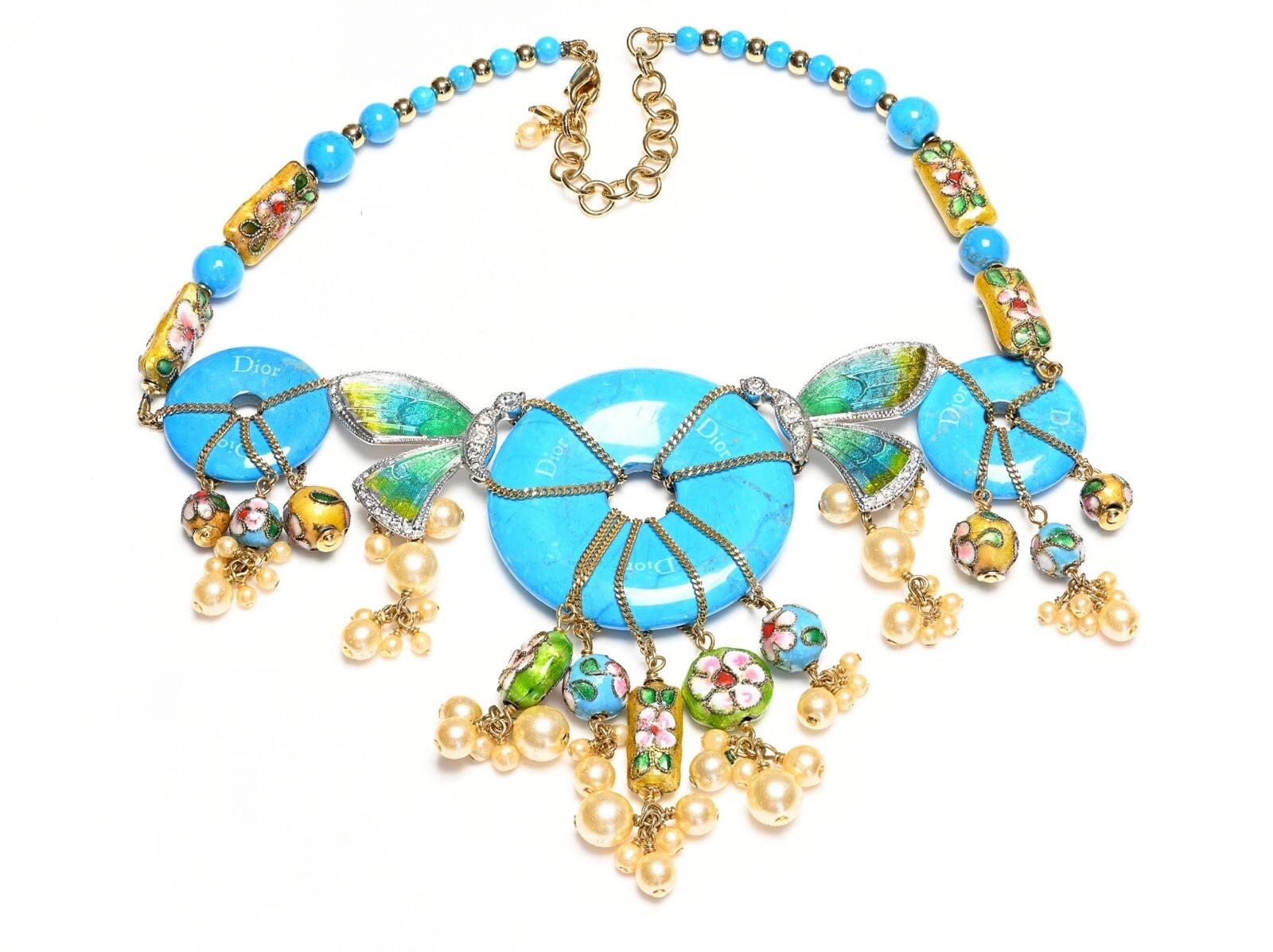 Butterfly Jewelry Dior Butterfly Necklace Necklace Dior Homme Gold