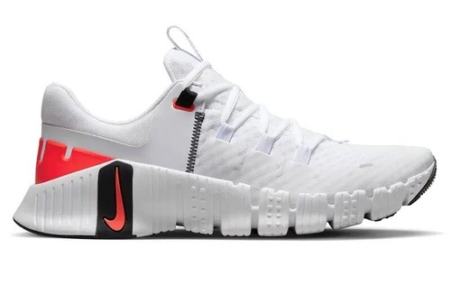 Nike Free Metcon 5 White/Crimson Mens US 7-9 Casual Training Shoes Rare New✅