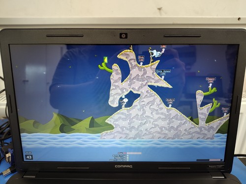 Retro vintage Compaq Presario CQ57 laptop Windows XP Radeon HD - Afbeelding 6 van 6