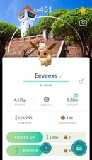 Eevee  Explorer Hat   Bali Safari Zone  Pokemon Trade Go