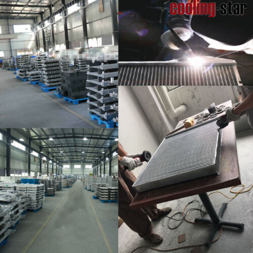 Aluminum Radiator Shroud With Electric Fan For 1960-1966 Ford Mustang, Falcon, Comet V8 - 14" Fan, 1730 CFM