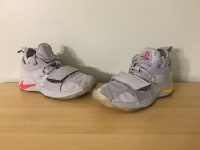 Nike PG 2.5 PlayStation GS Paul George Wolf Grey Shoes Size 4.5Y BQ9677-001