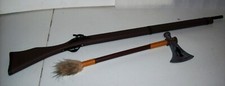 Frontier Lot, Parris Savannah, TN 38" Civil War Rifle  Tomahawk Toys