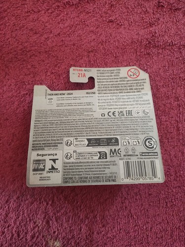 HOT WHEELS 2024 THEN AND NOW '84 FORD MUSTANG SVO IN RED SHORT CARD - Bild 2 von 2